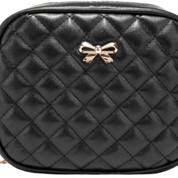 Small Crossbody Bag Faux Leather Women Girls Compact Purse for Travel - Picture 8 of 8